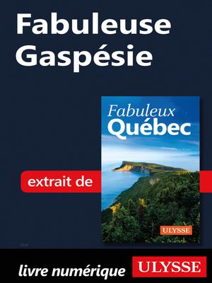 cover image of Fabuleuse Gaspésie